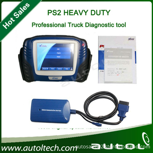 100% Original PS2 Heavy Duty PS 2 Diesel Scanner Universal Truck Diagnostic Tool, Update Via Internet